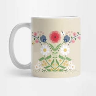 Victorian Era Florals Mug